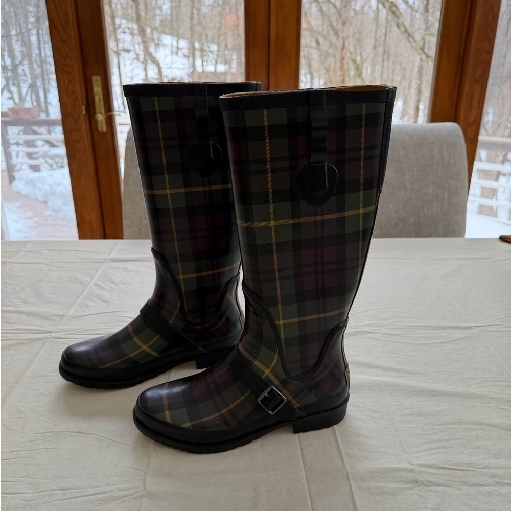 L.L. Bean wellies rain boot - Picture 3 of 10